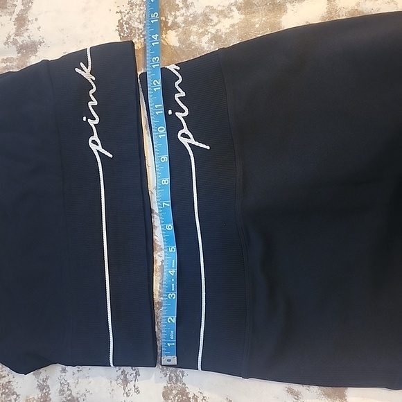 Pink Active Set Best Butt Leggings M and matching Sports Bra L. - Picture 7 of 8